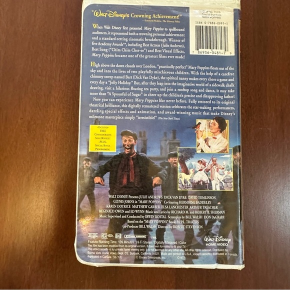 Disneys Masterpiece Collection Vintage VHS Tapes Qty 5 total as Shown in photo - Picture 15 of 16